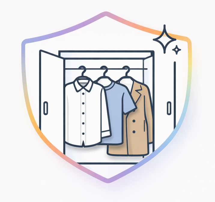 Visual showing more wardrobe usage