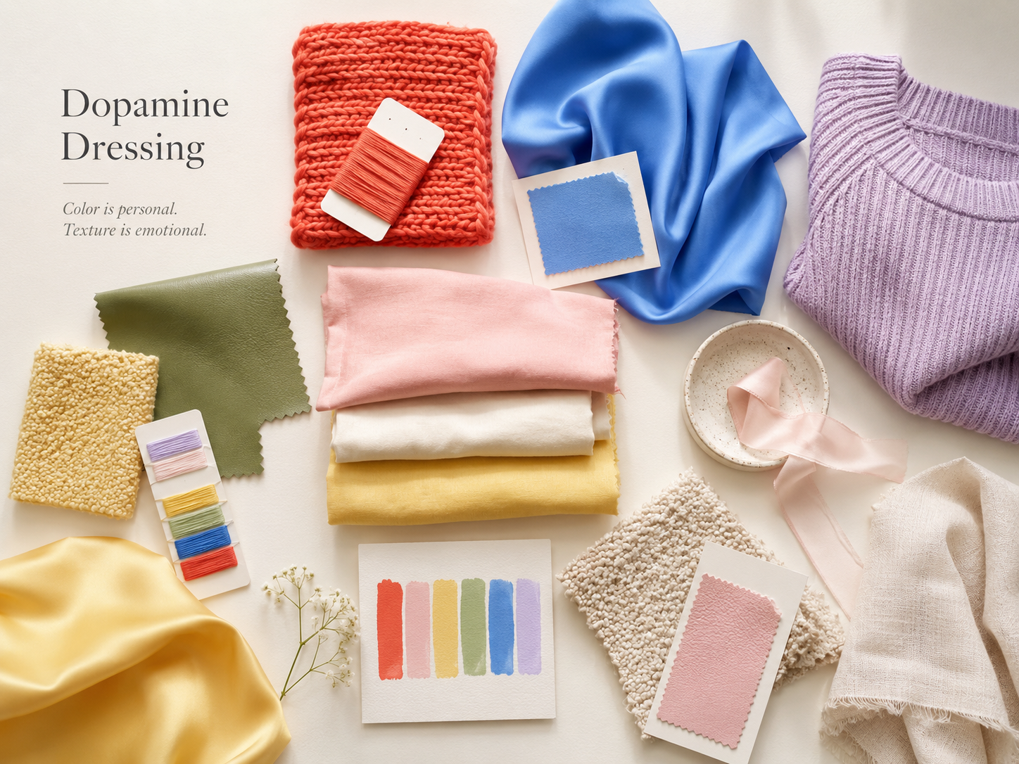 Dopamine dressing — using color, texture and silhouette to influence mood and mental state